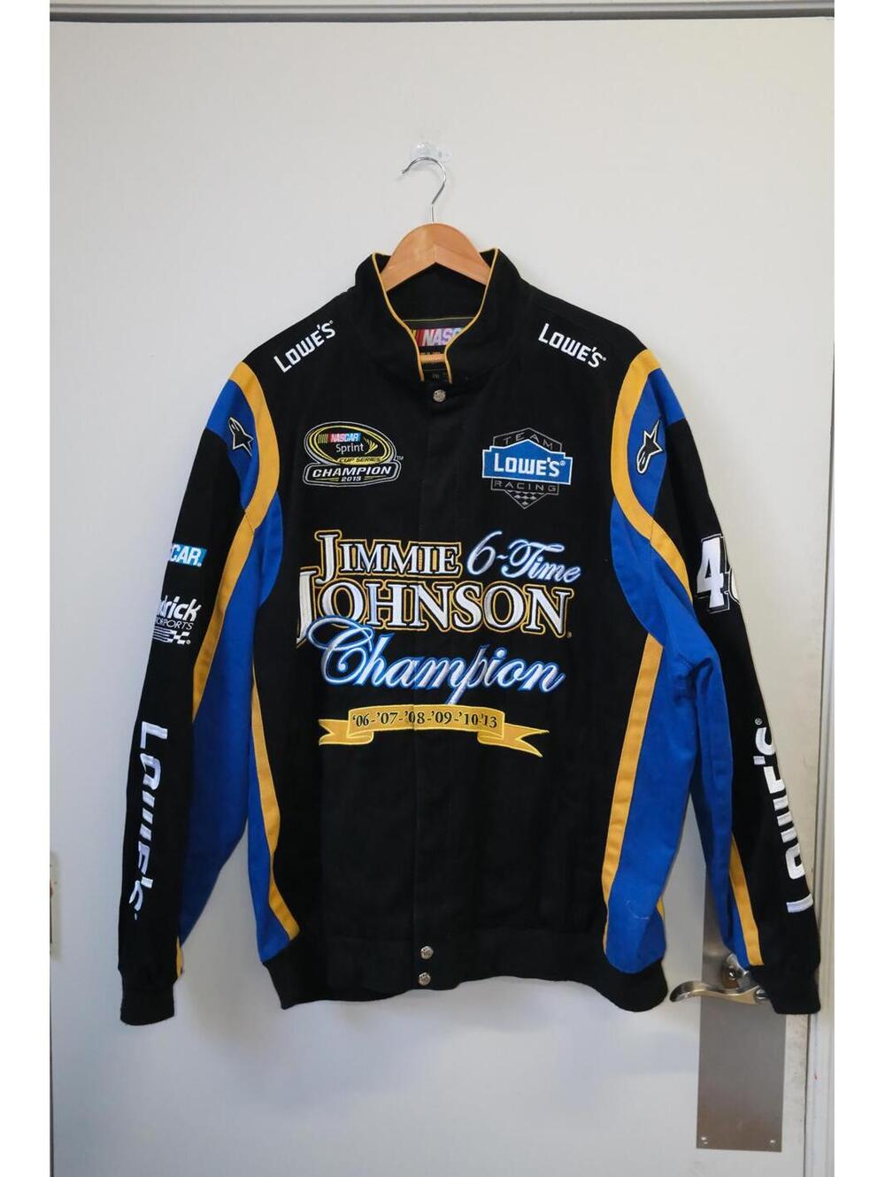 90s Nascar JH Design Jimme Johnson 6 Time Champion Jacket